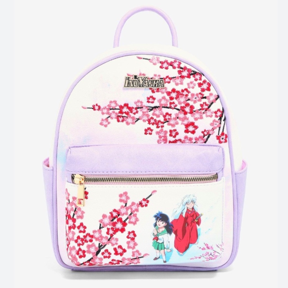 InuYasha Kagome & InuYasha Cherry Blossoms Mini Backpack